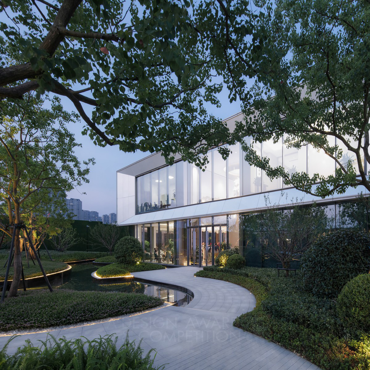 Yunyang in Huanan Exhibition Center by Qidi Design Group Golden Landscape Planning and Garden Design Award Winner 2022 