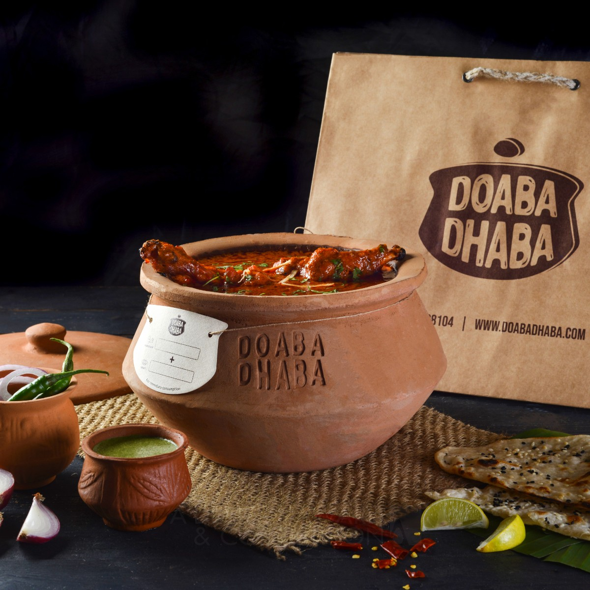 Doaba Dhaba Sustainable Food Packaging by Akkshit Khattar Bronze Sustainable Products, Projects and Green Design Award Winner 2022 