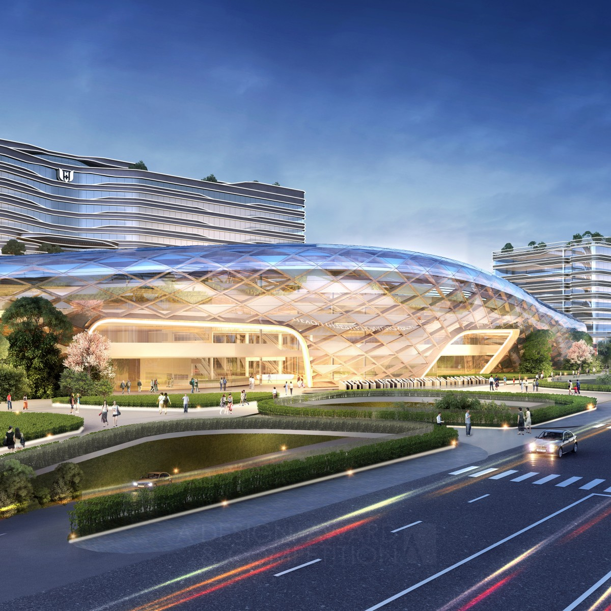 Midea Heyou International Hospital by Bai Yu Silver Architecture, Building and Structure Design Award Winner 2022 