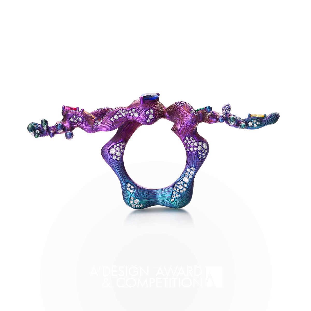 The Mystery of the Universe Ring by Zheng Huizhen Bronze Jewelry Design Award Winner 2022 