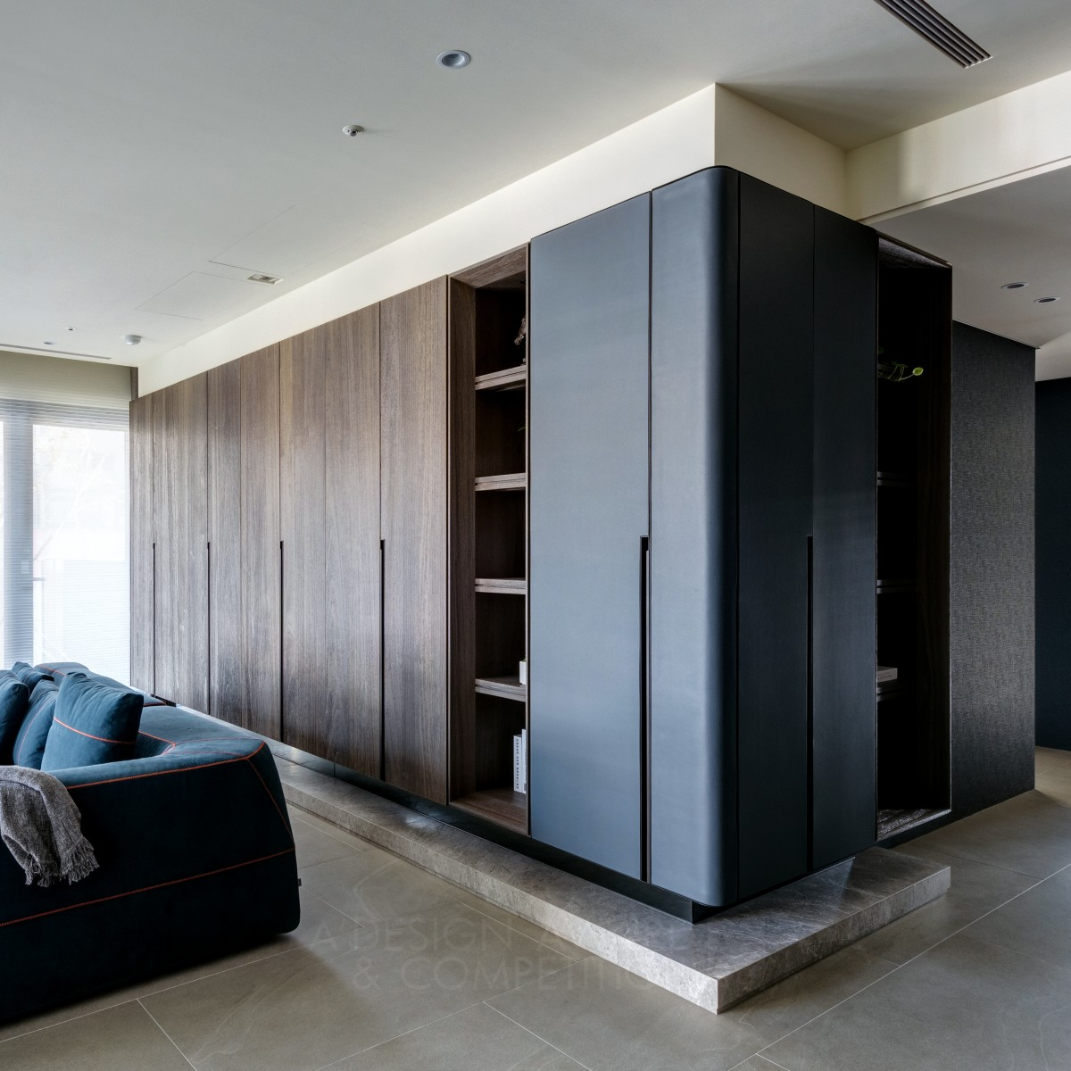 Sounds of Silence Residential Apartment by Auster Po-Hung Hsin and Willy Yan-Wei Liao Bronze Interior Space and Exhibition Design Award Winner 2022 