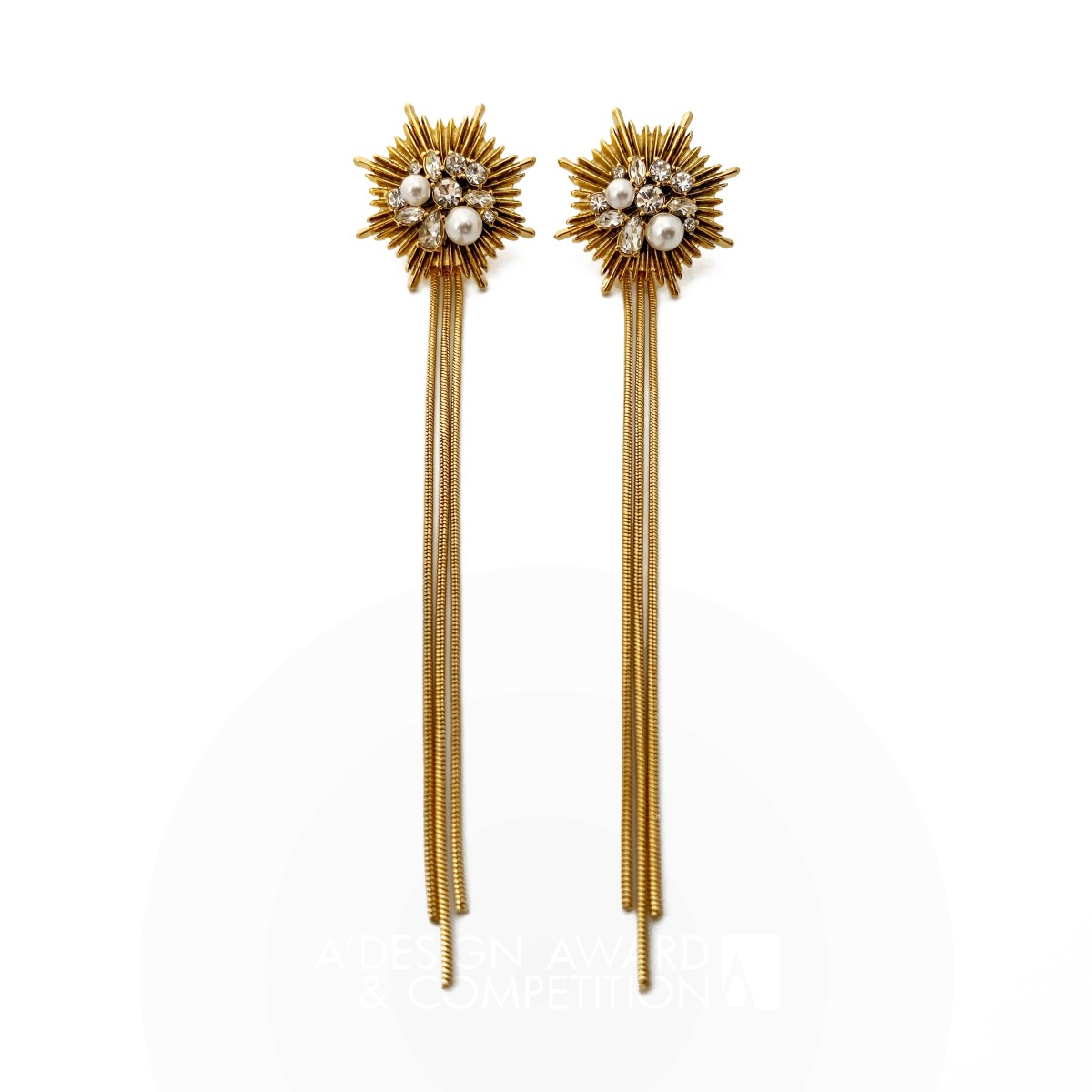 Rana Earrings by Borghezia Bronze Jewelry Design Award Winner 2022 