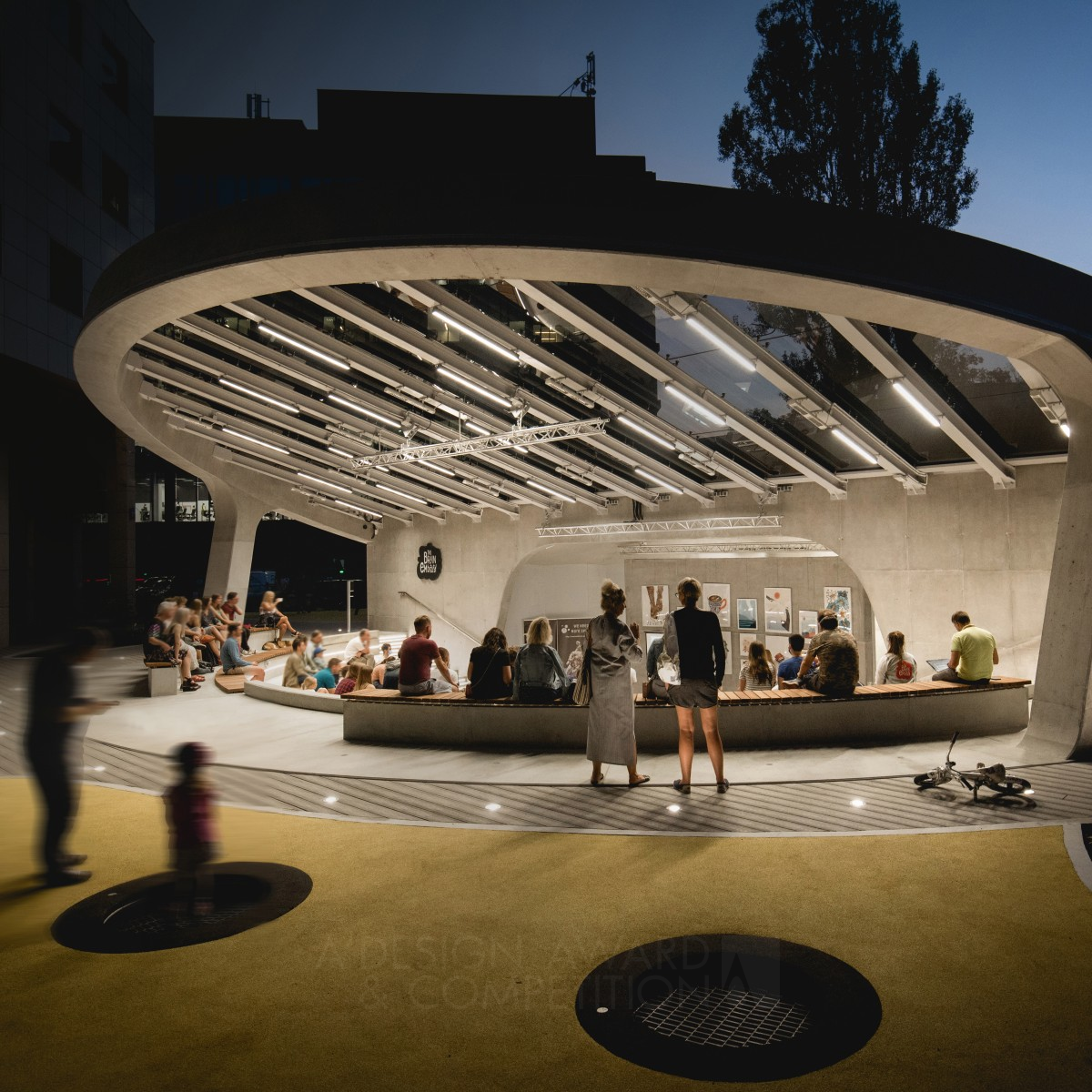 Be Amphitheatre Outdoor Event Space by Modelina Architekci Silver Architecture, Building and Structure Design Award Winner 2022 