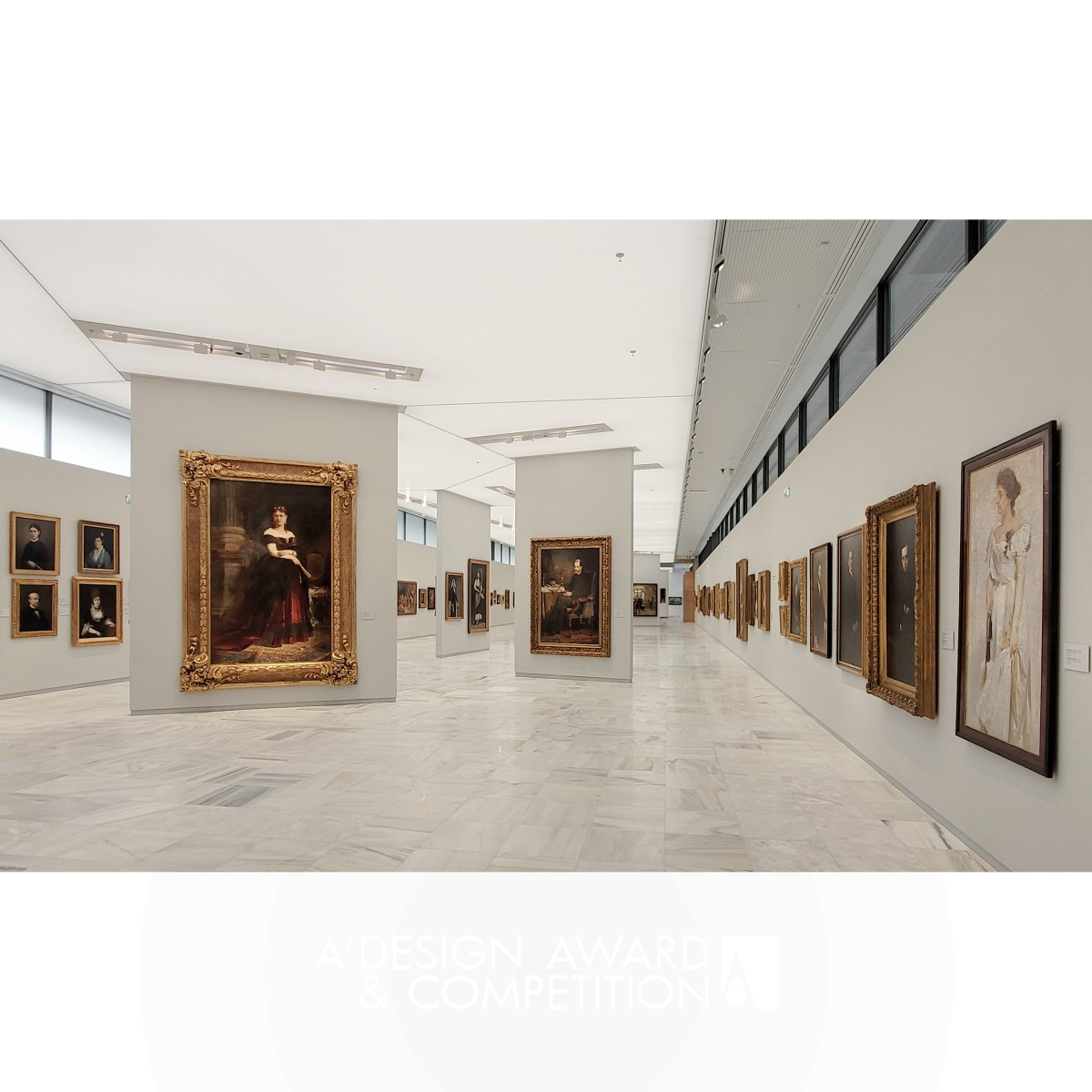 National Gallery Athens Museum by Parmenidis Longuepee Mari Team Golden Interior Space and Exhibition Design Award Winner 2022 