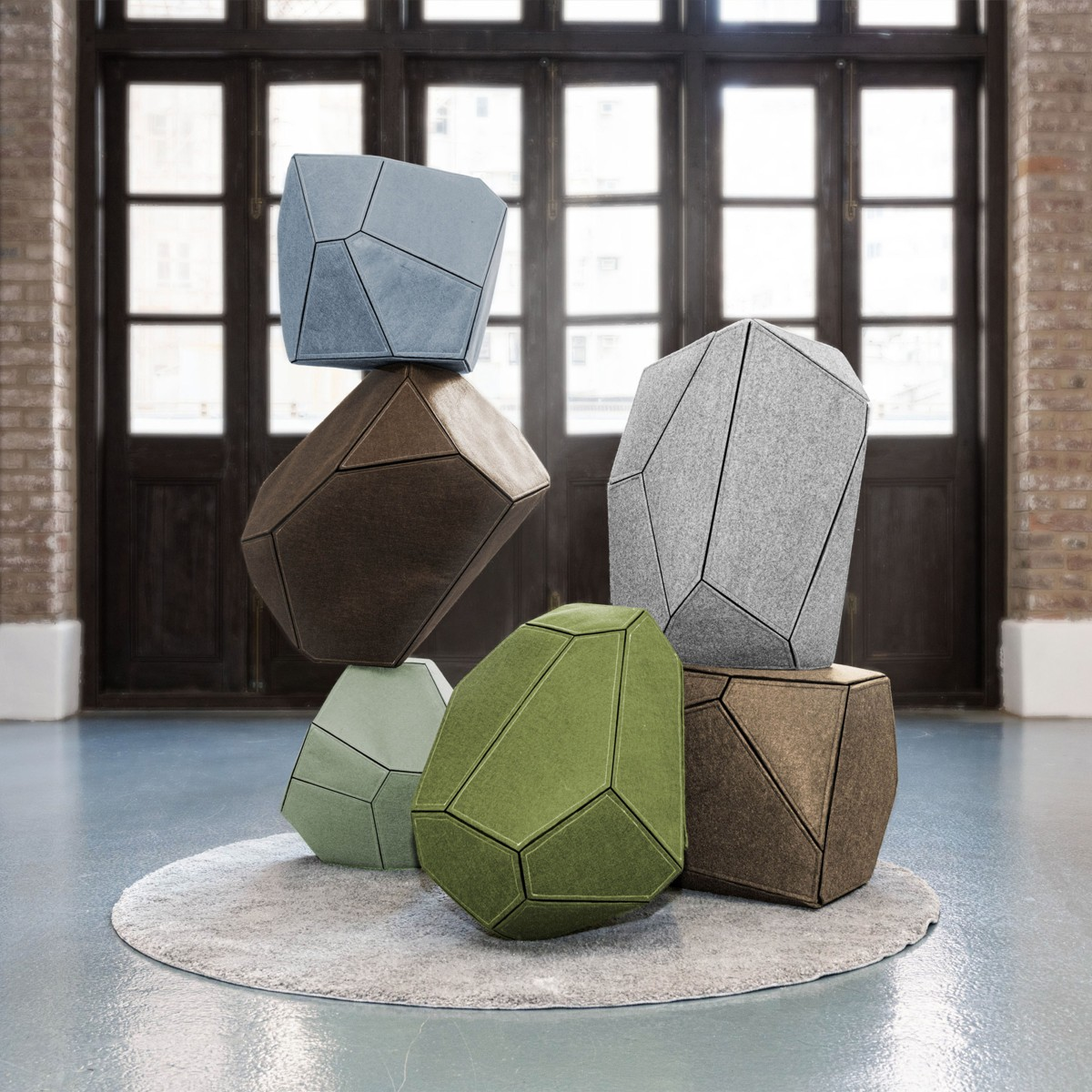 Balanco Stackable Stools by Lisa Lai and Joel Wong Silver Furniture Design Award Winner 2022 