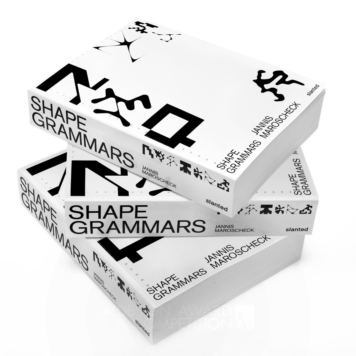 Shape Grammars Book by Jannis Maroscheck Golden Generative, Algorithmic, Parametric and AI-Assisted Design Award Winner 2022 