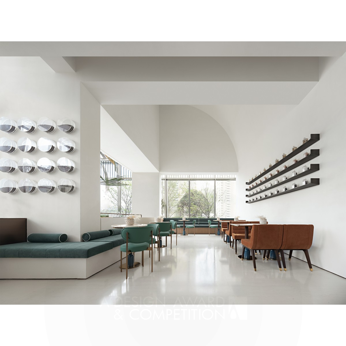 Bund Villa Sales Center by GND Design Group Bronze Interior Space and Exhibition Design Award Winner 2022 