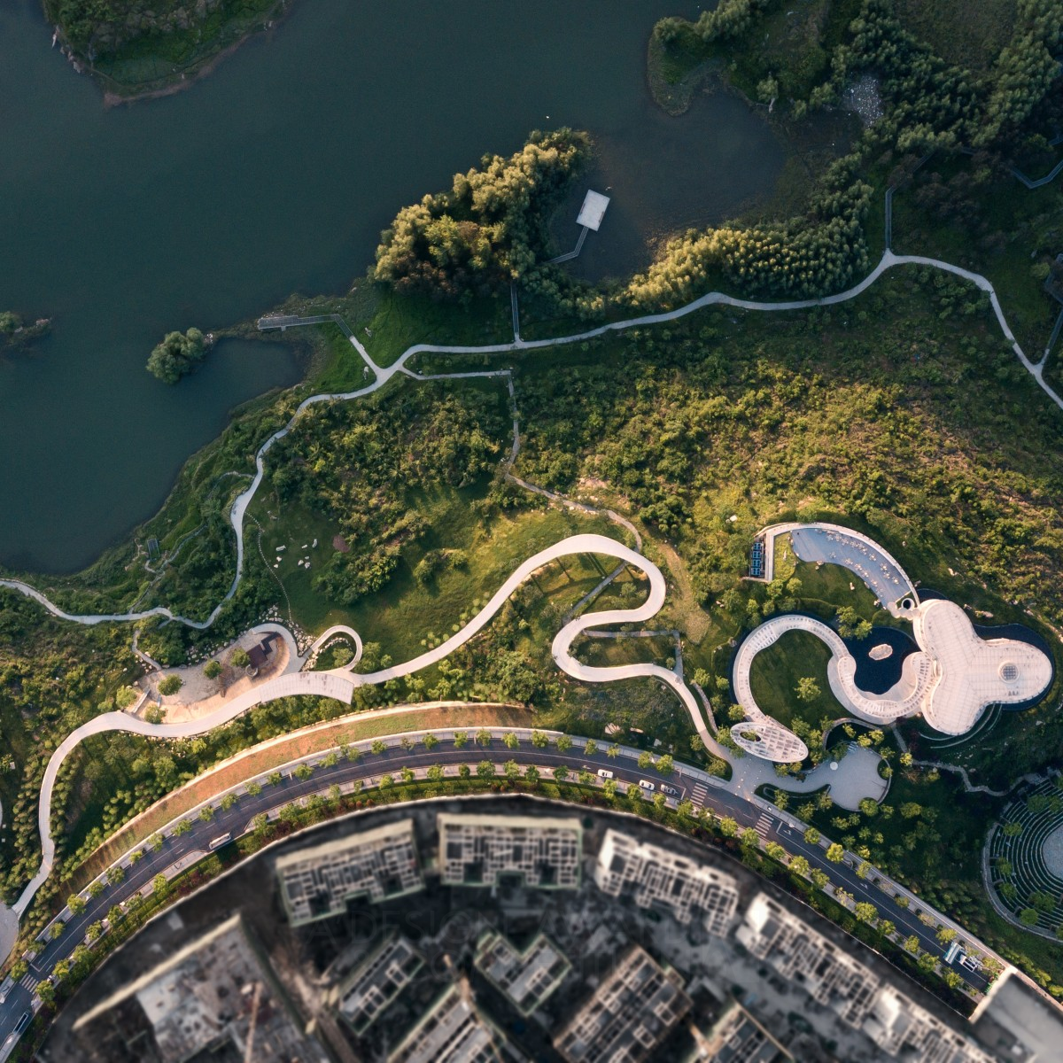 Guiyang New Community Park Residential Exhibition Area  by Hu Sun - S.P.I Silver Landscape Planning and Garden Design Award Winner 2022 