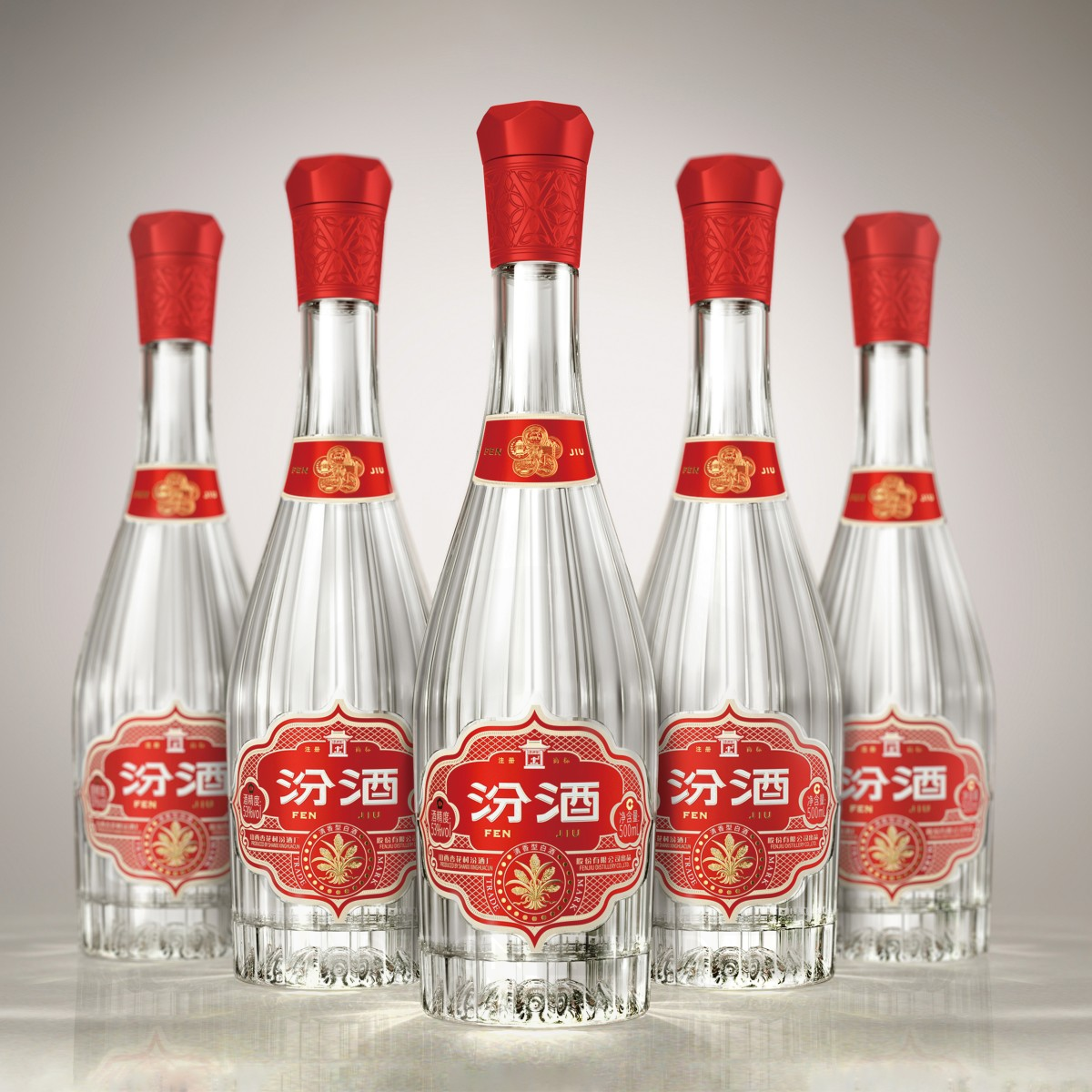 Fenjiu Reborn Chinese Baijiu Packaging by Tiger Pan Bronze Packaging Design Award Winner 2022 