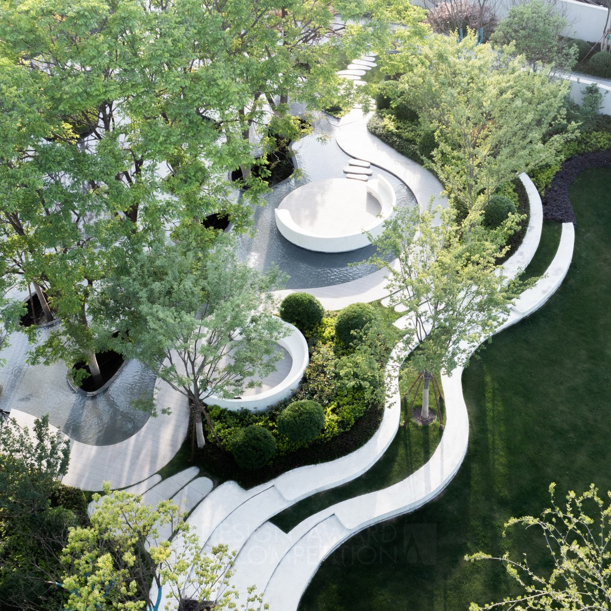 Times Mansion Residential Exhibition Area  by Hu Sun - S.P.I Golden Landscape Planning and Garden Design Award Winner 2022 