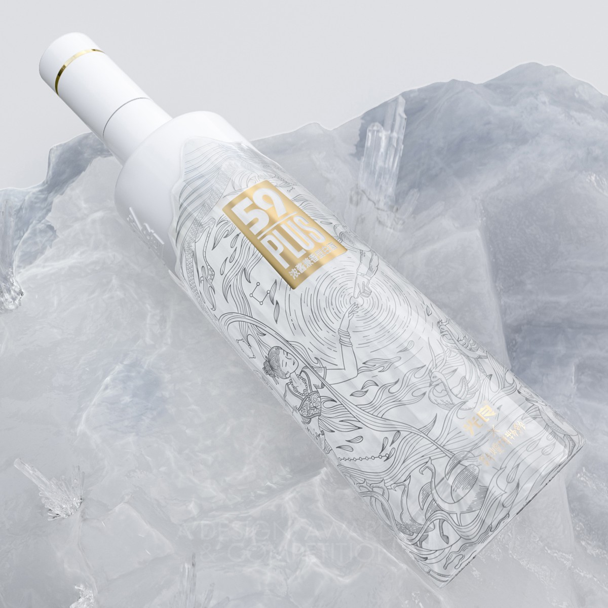 Guangliang 59Plus Flying CoBranded Liquor Packaging by Wei Xu, Yonghui Dong and Rui Wang Bronze Packaging Design Award Winner 2022 