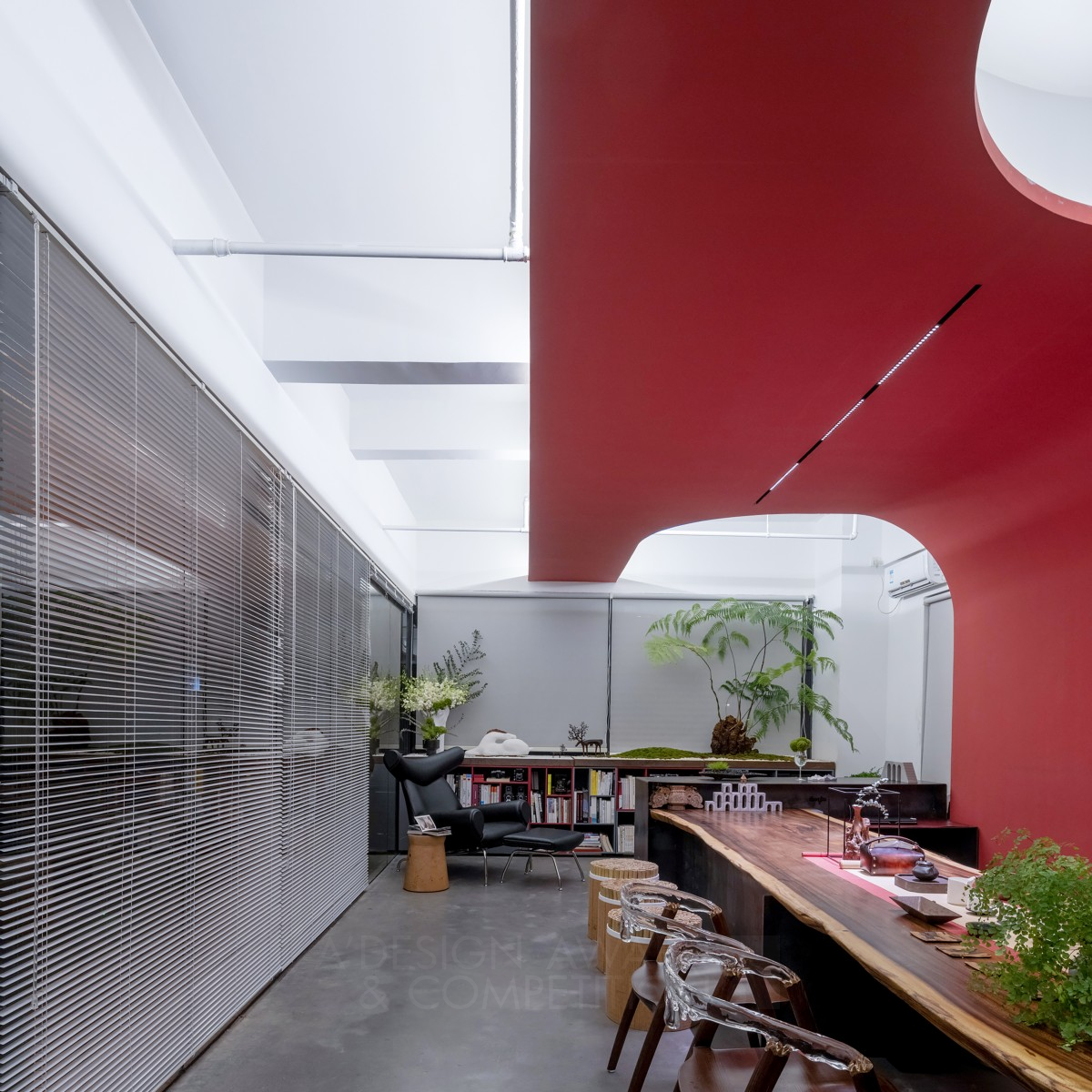 Nine Do Headquarter Office by Sun Wei Silver Interior Space and Exhibition Design Award Winner 2022 