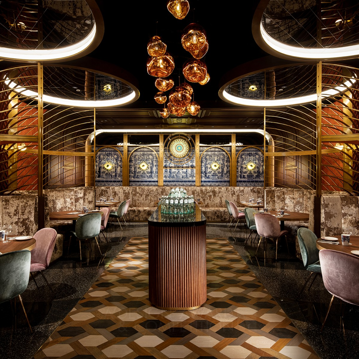 Soda Port Restaurant by Monique Lee Silver Interior Space and Exhibition Design Award Winner 2022 