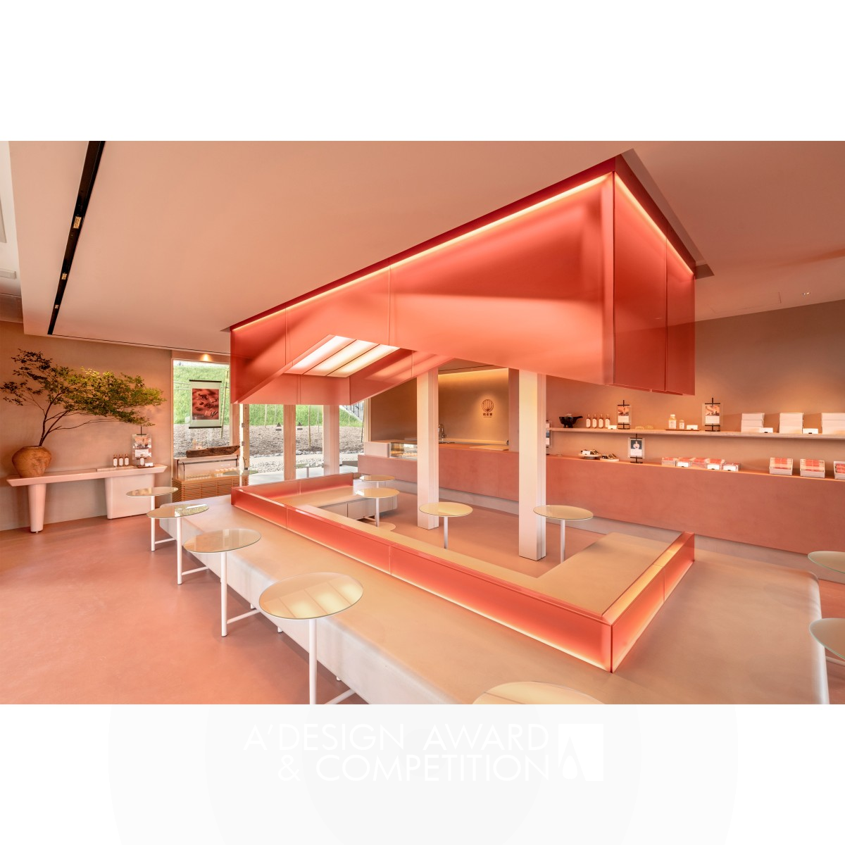 Koji Saryo Cafe by Maho Sakuma Bronze Interior Space and Exhibition Design Award Winner 2022 