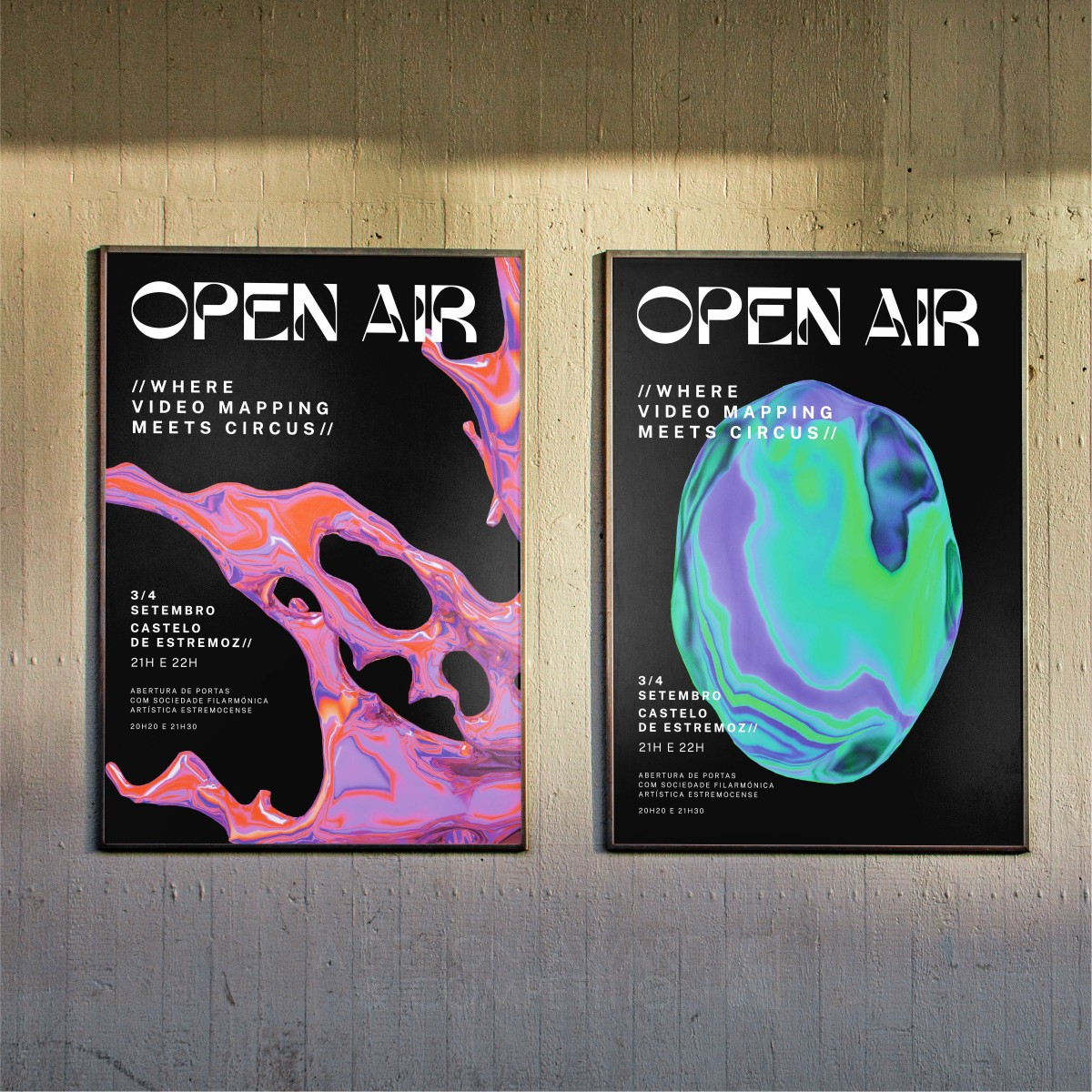 Open Air Corporate Identity by Ana Fatia and Sofia Silva Bronze Graphics, Illustration and Visual Communication Design Award Winner 2022 