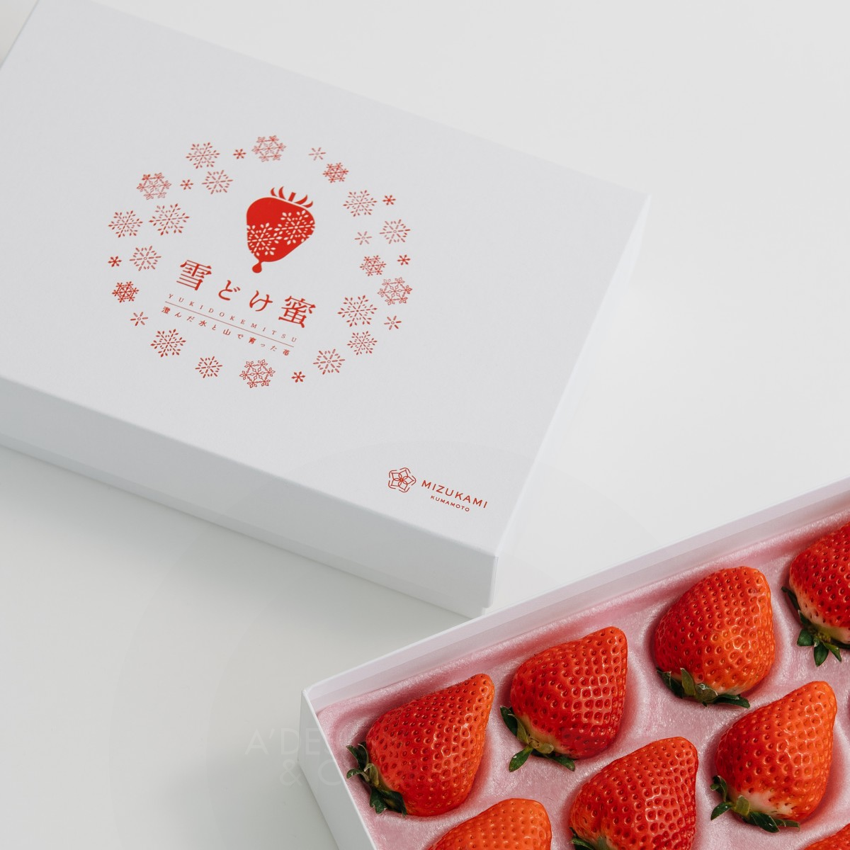 Yukidoke Mitsu Fruits Package by Shingo Furusho Bronze Packaging Design Award Winner 2022 