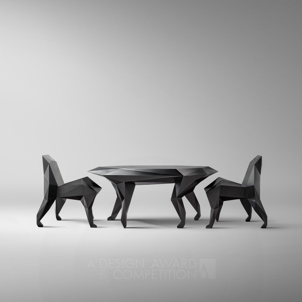 Guardians Furniture Set by Kamran Afshar Naderi Silver Furniture Design Award Winner 2022 