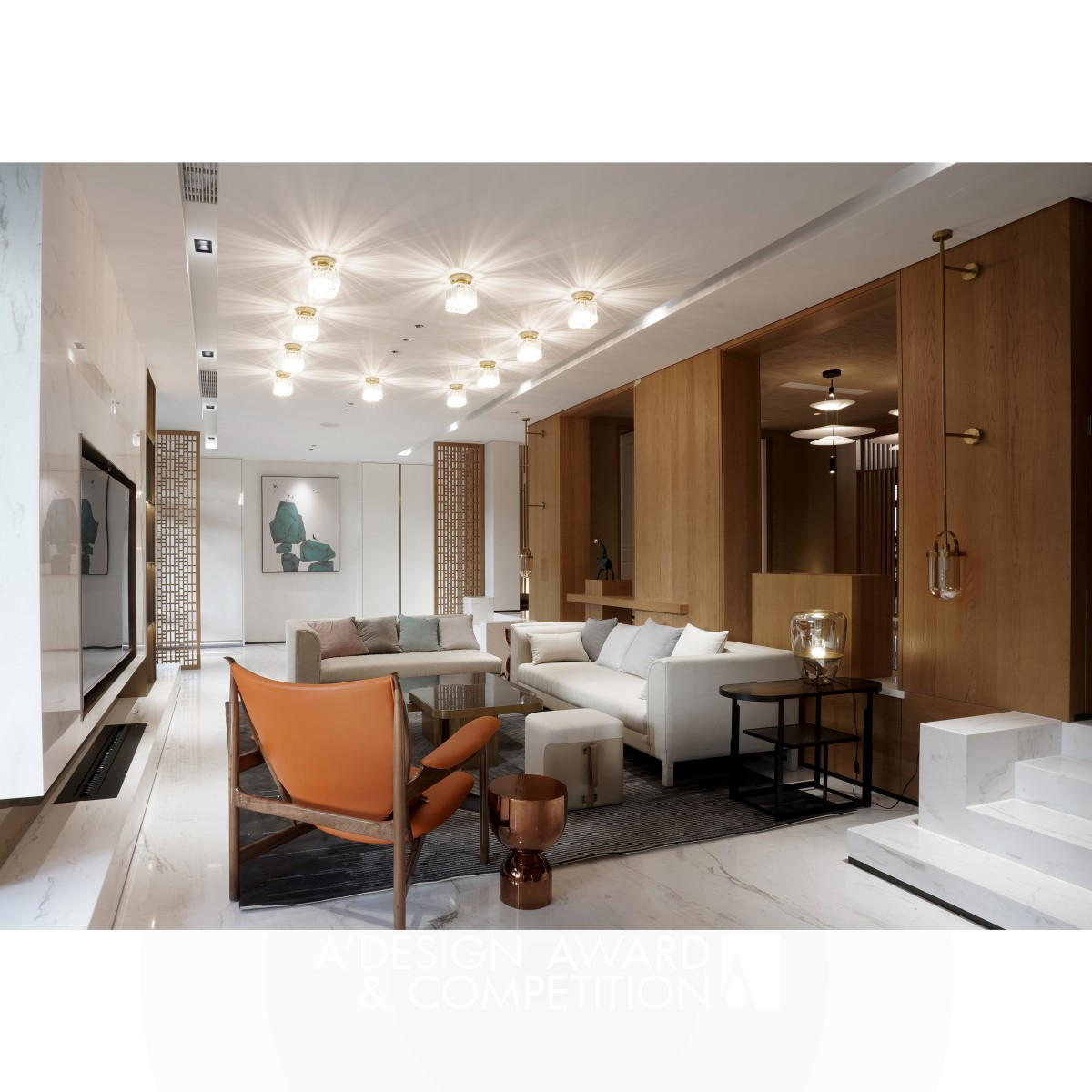 Xu Zhai Residential Building by Baodong Wang Bronze Interior Space and Exhibition Design Award Winner 2022 