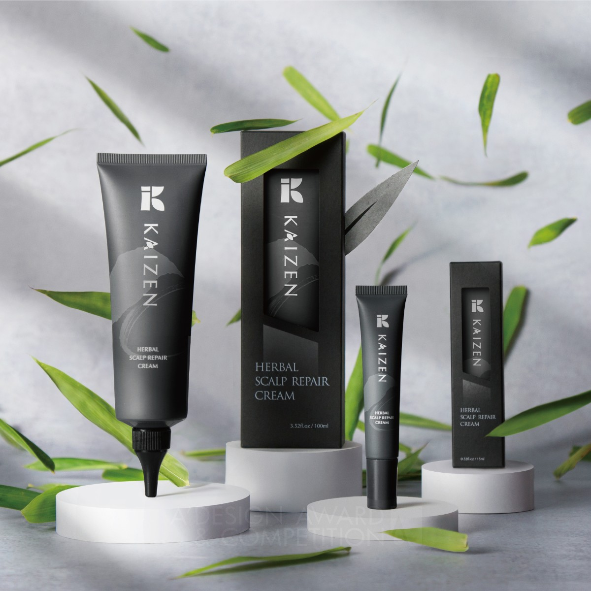 Kaizen Herbal Scalp Repair Cream by Hsiao Che Hou Bronze Packaging Design Award Winner 2022 