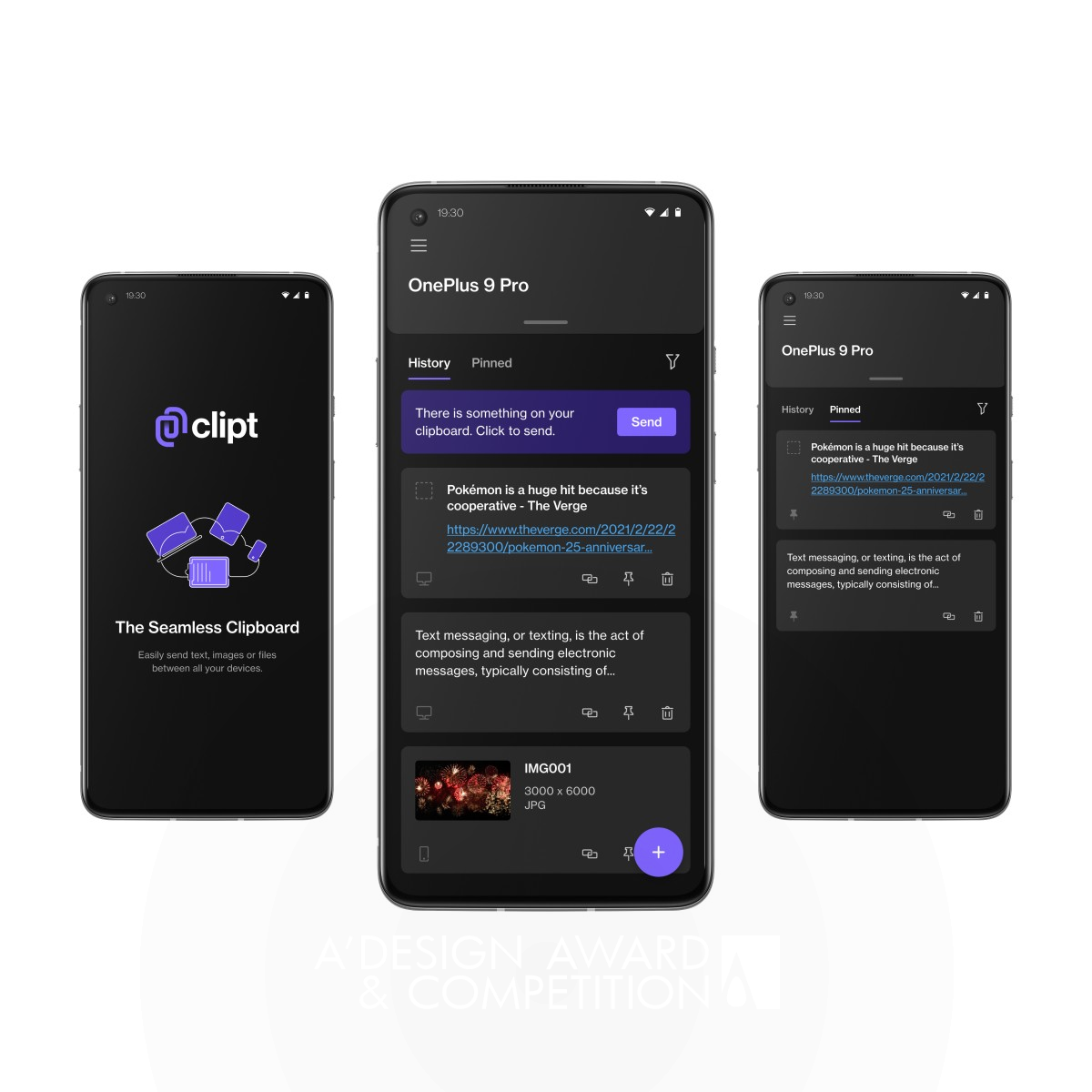 Clipt Mobile Application by Oneplus Usa Silver Mobile Technologies, Applications and Software Design Award Winner 2022 