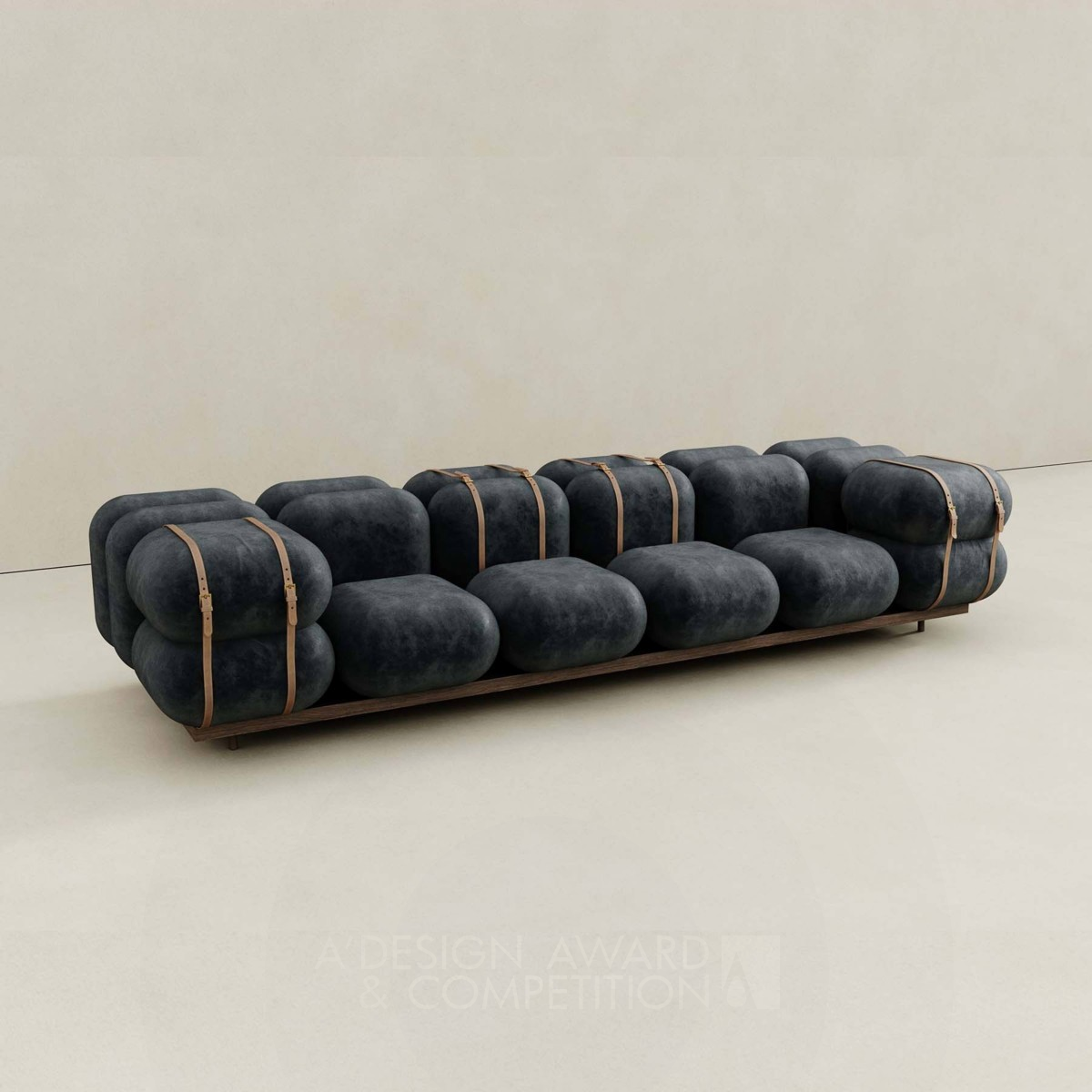 The Bevel Sofa by Sara Hayat Bronze Furniture Design Award Winner 2022 