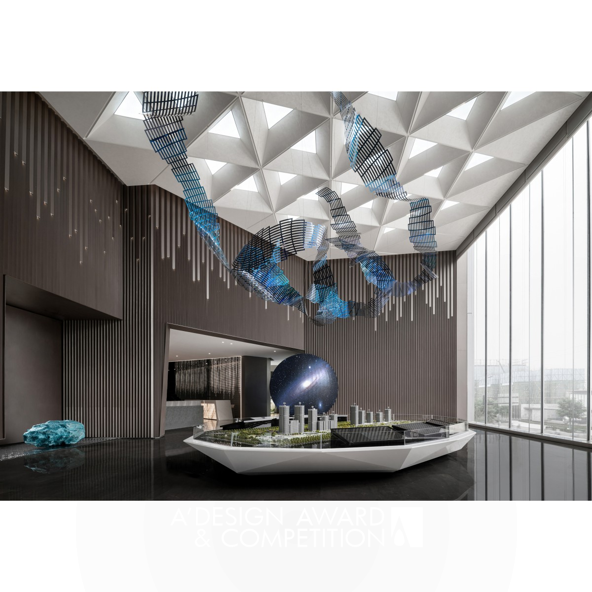 Land of Memory Sales Office by Kewei Wang Silver Interior Space and Exhibition Design Award Winner 2022 