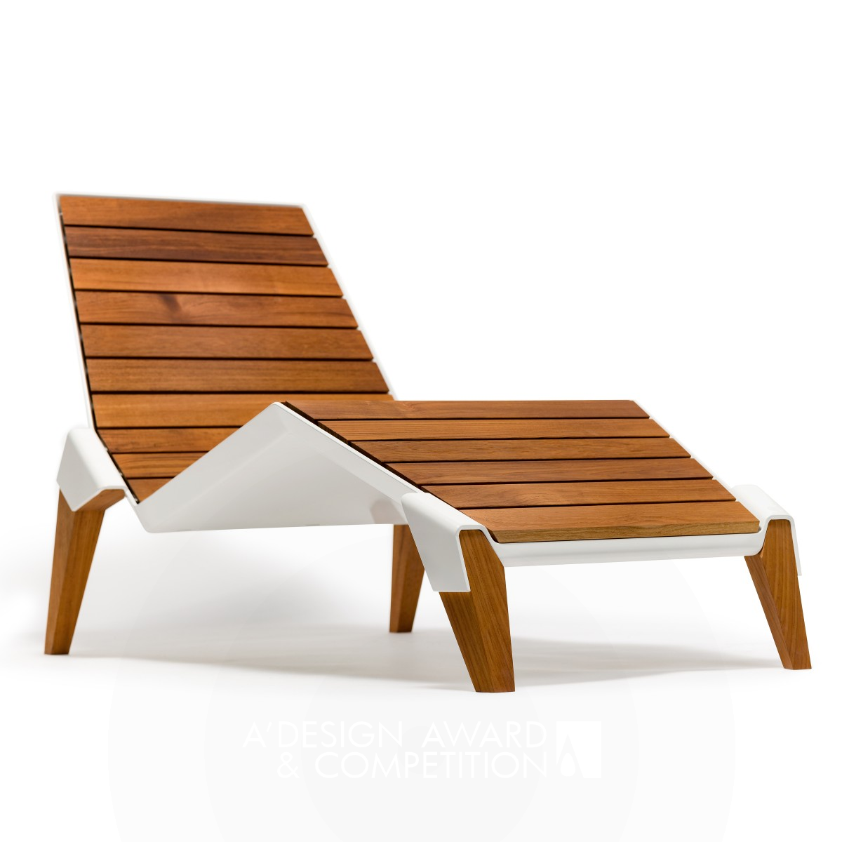 Arms Outdoor Longue Chair by Cameron Smith Bronze Garden and Outdoor Furniture Design Award Winner 2022 