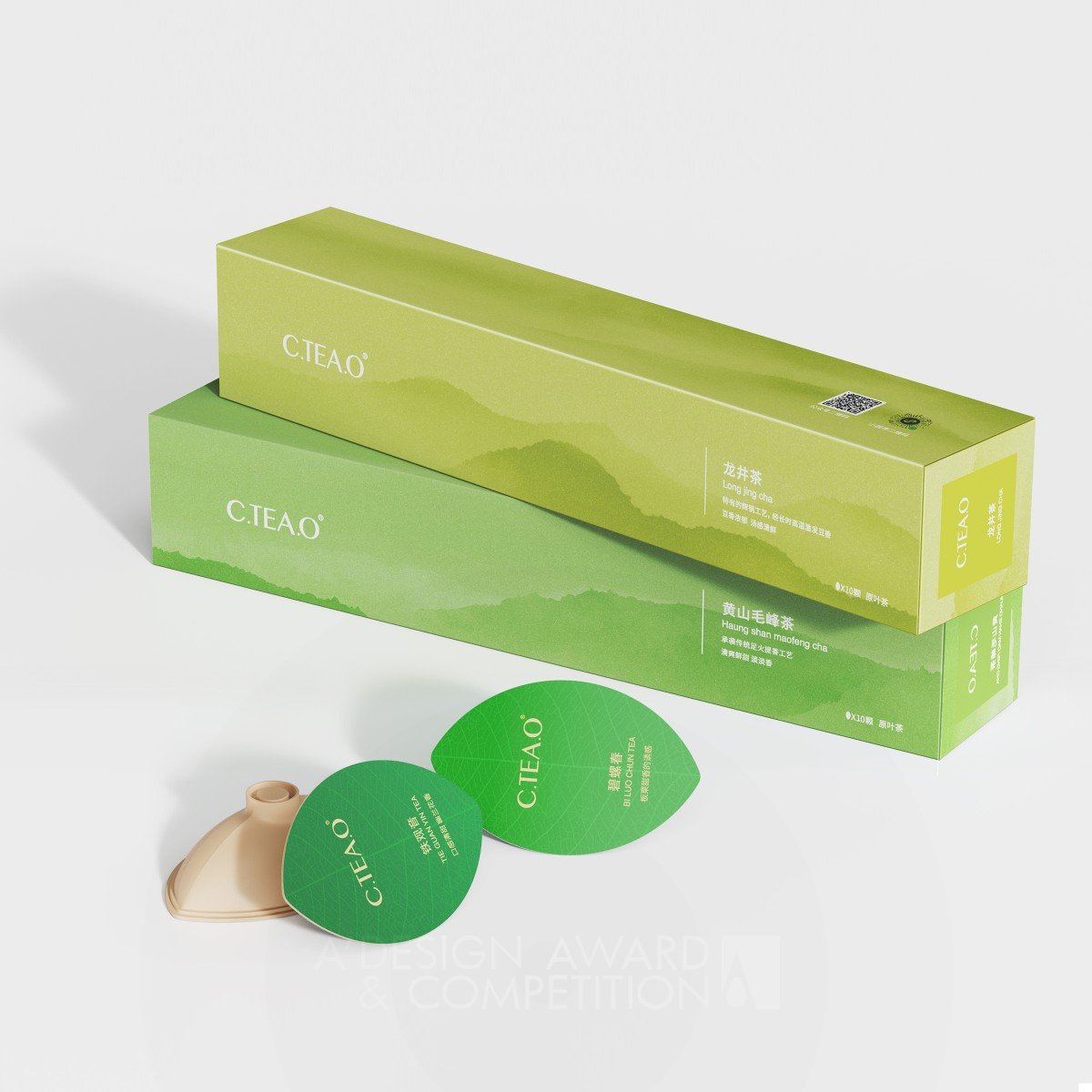 Original Tea Capsule Packaging by Beijing Xiaoguan Cha Company Limited Iron Packaging Design Award Winner 2022 