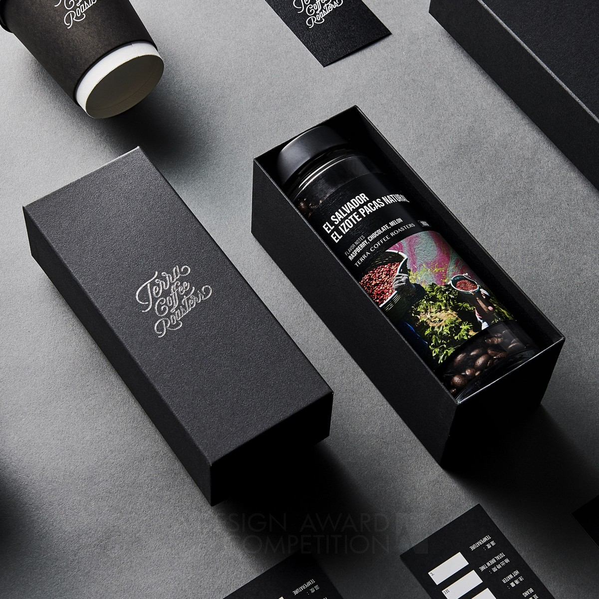 Terra Coffee Roasters Branding by Akihito Shimizu Platinum Graphics, Illustration and Visual Communication Design Award Winner 2022 