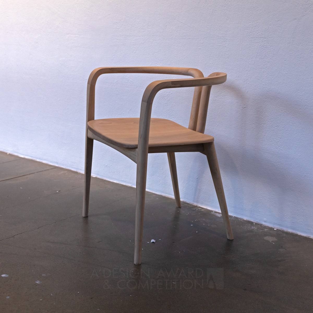 On Bin Dining Chair by Tomoki Nomura Iron Furniture Design Award Winner 2022 