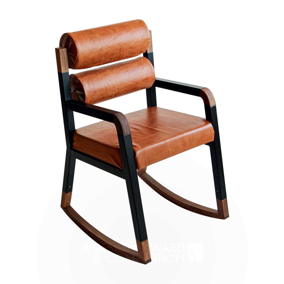 Rollerback Rocker Chair by Timothy Hardman Iron Furniture Design Award Winner 2022 