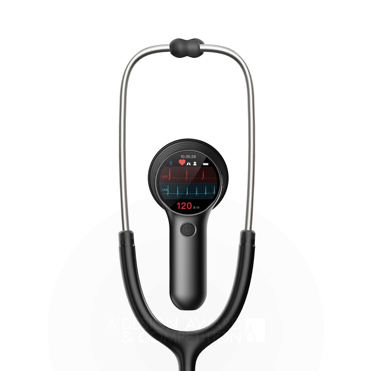 Lingli Stethoscope Cardiopulmonary Stethoscope by Shanghai Duowave Healthcare Silver Medical Devices and Medical Equipment Design Award Winner 2022 