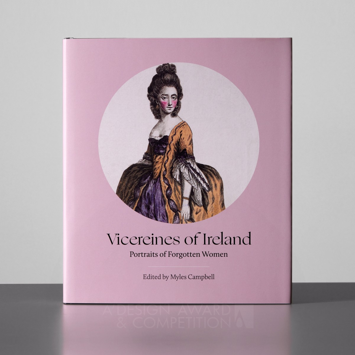 Vicereines of Ireland Academic Book by Jurga Rakauskaite-Larkin Iron Print and Published Media Design Award Winner 2022 