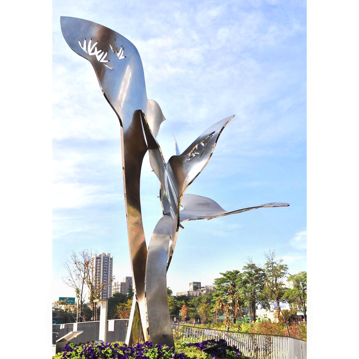 Pride Of The City Public Art by Jung-Mei Wou Bronze Fine Arts and Art Installation Design Award Winner 2022 