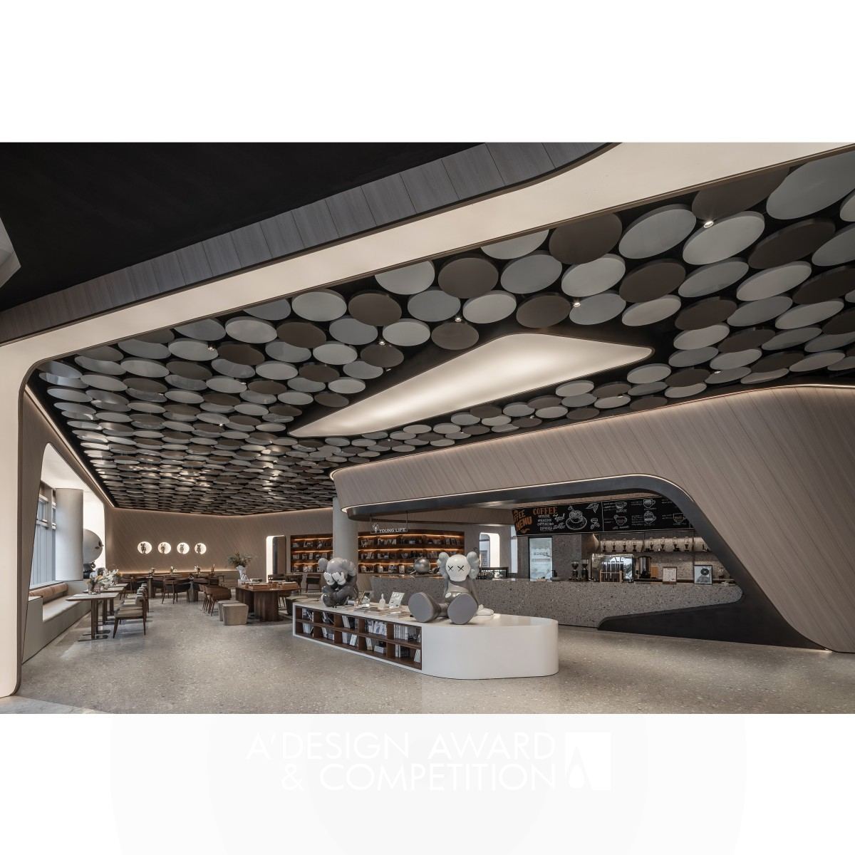 Infinite Cafe by Kris Lin Silver Hospitality, Recreation, Travel and Tourism Design Award Winner 2022 