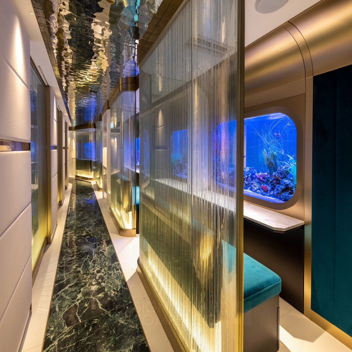 The Grand Blue Express Restaurant by Tetsuya Matsumoto Silver Interior Space and Exhibition Design Award Winner 2022 