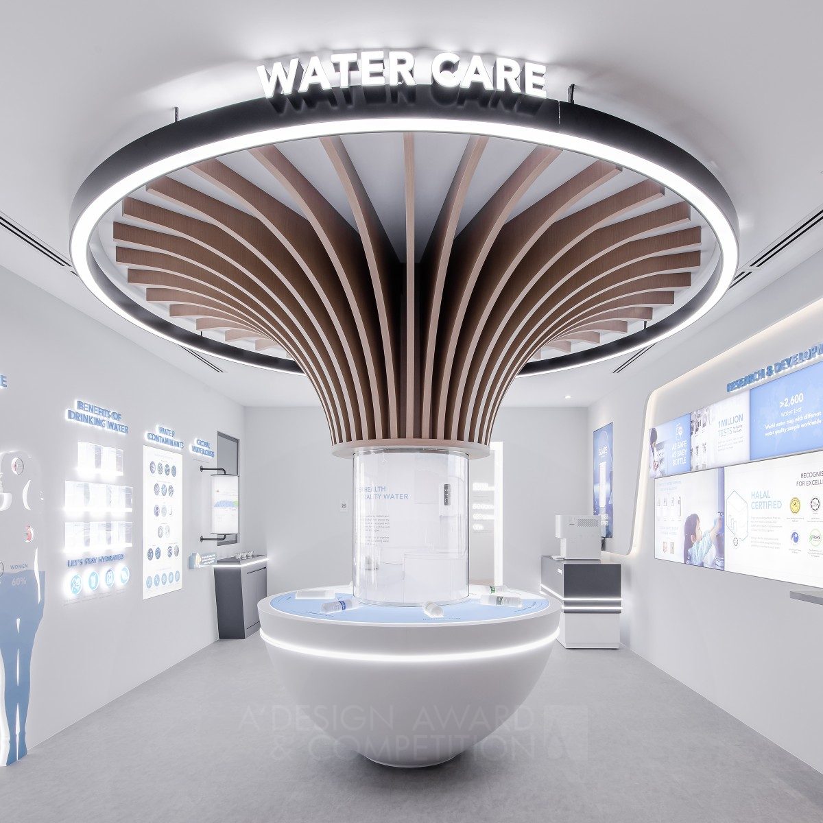 Coway Customer Experience Centre by IQI Concept Bronze Interior Space and Exhibition Design Award Winner 2022 