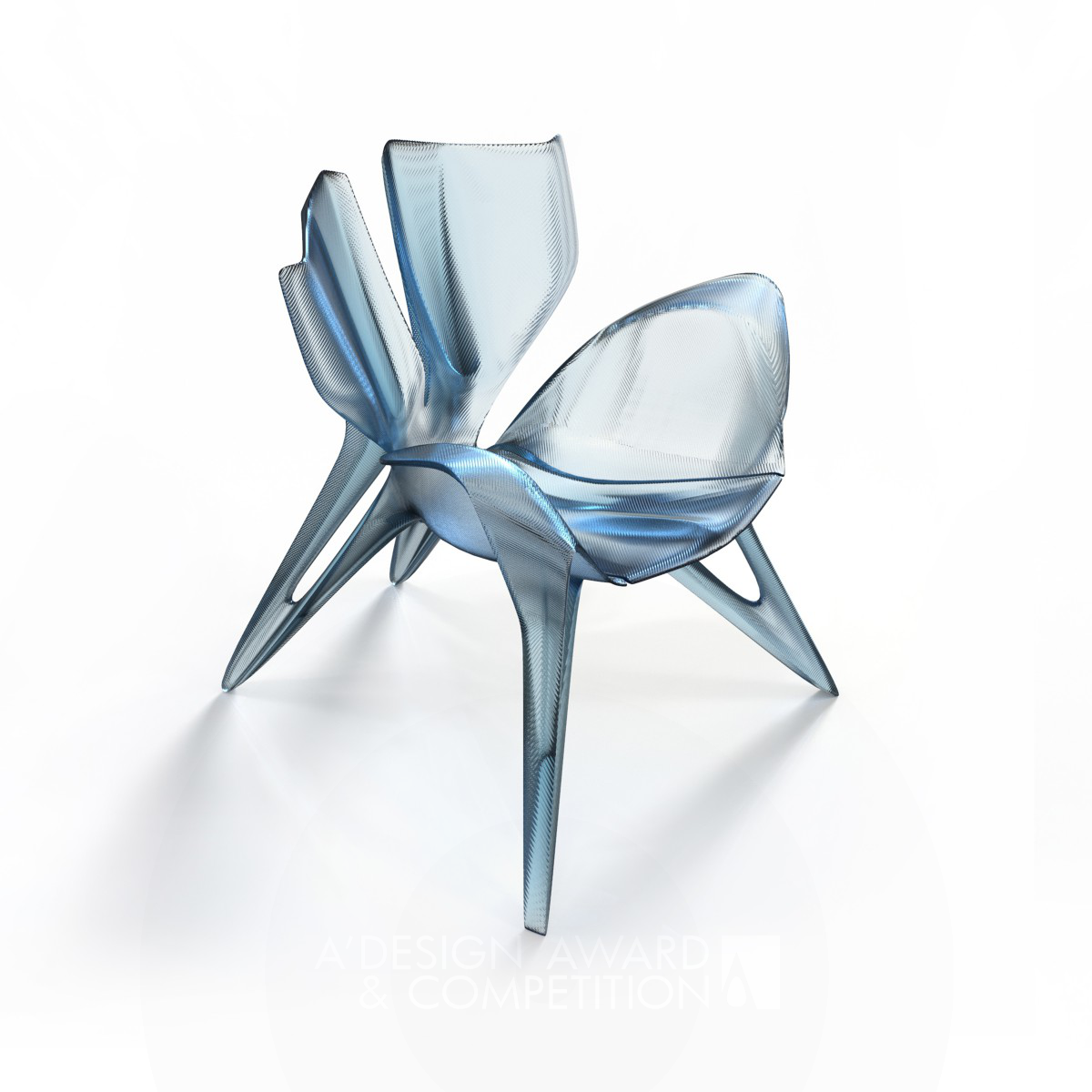 Wings Leisure Chair by Wei Jingye and Wu Yanxia Silver Furniture Design Award Winner 2022 