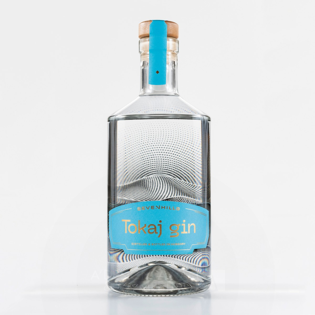 Tokaj Gin Label Packaging Design by Dora Haller Silver Packaging Design Award Winner 2022 