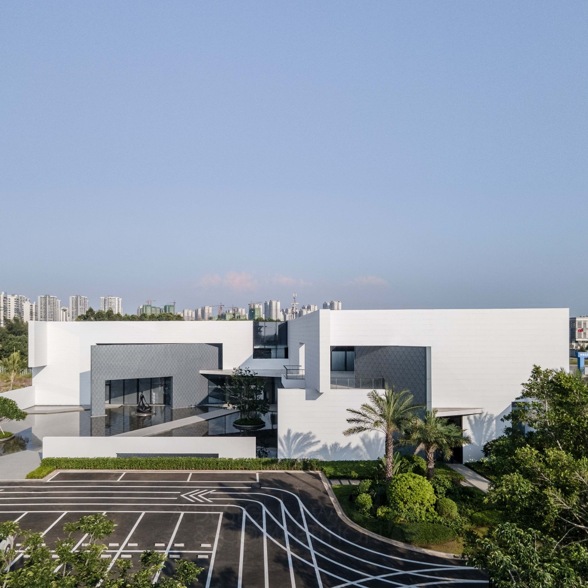 International Duty Free Reception Center by Qun Wen Silver Architecture, Building and Structure Design Award Winner 2022 