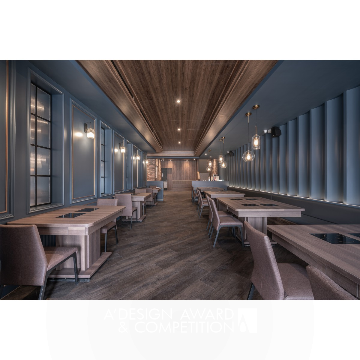 Dining Time Restaurant by Wei Chen Lin Iron Interior Space and Exhibition Design Award Winner 2022 