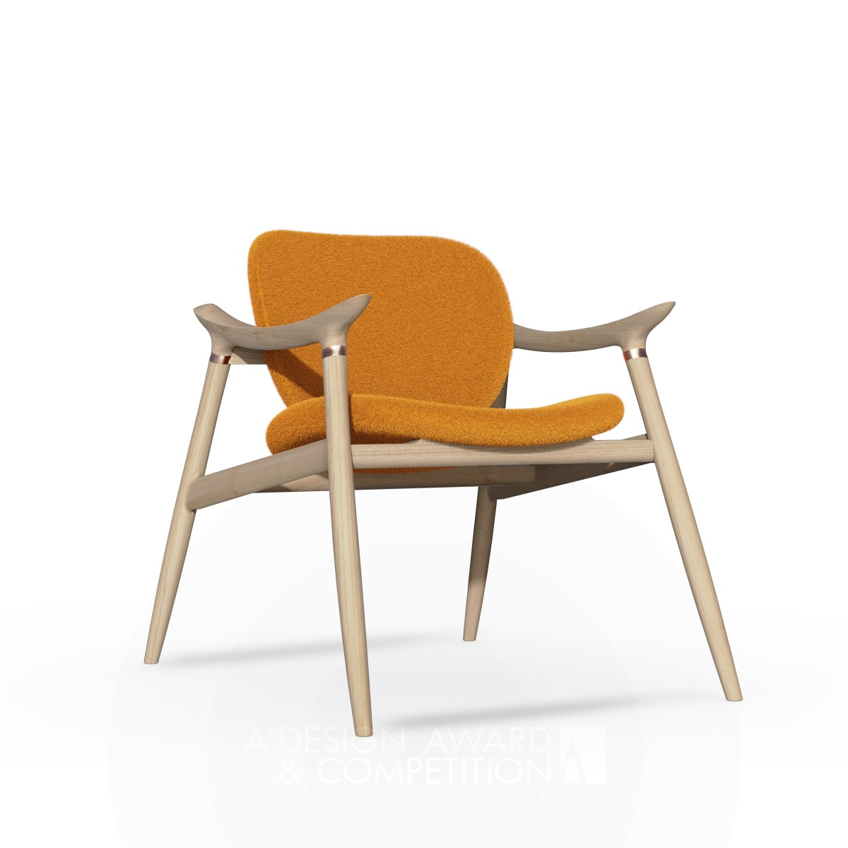 Traveler Chair by Zhenyi Chen Bronze Furniture Design Award Winner 2022 