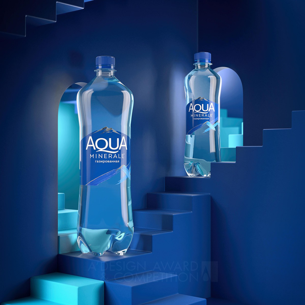 Aqua Minerale Redesign Beverage Packaging by PepsiCo Design and Innovation Silver Packaging Design Award Winner 2022 