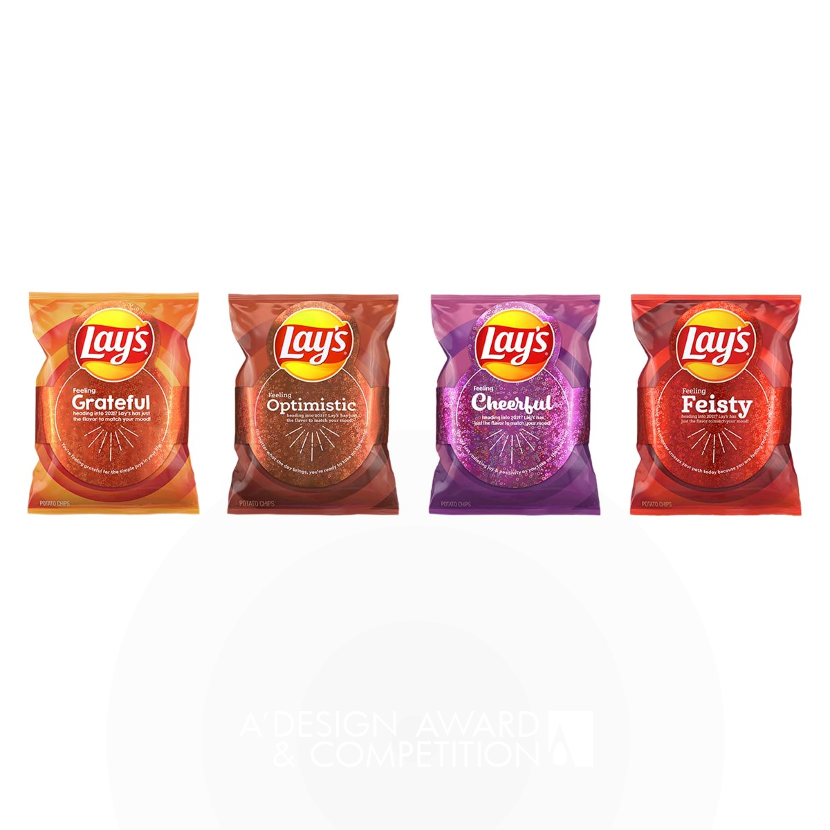 Lay's 2021 Mood Match Food Packaging by PepsiCo Design and Innovation Iron Packaging Design Award Winner 2022 