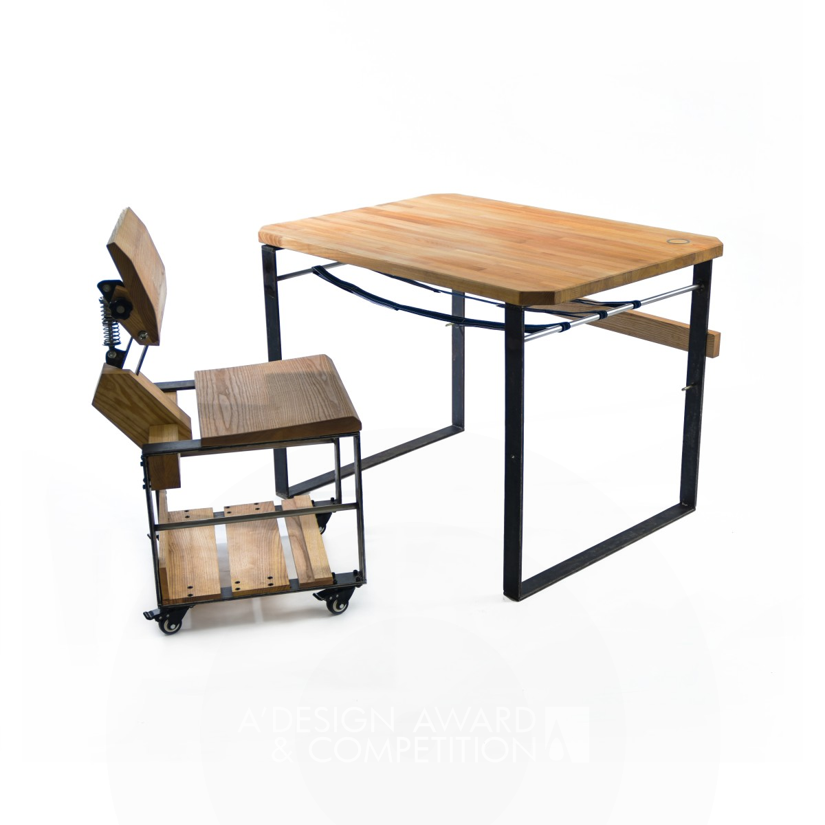 Iron Modular Office Furniture by Haiming Lin Iron Furniture Design Award Winner 2022 