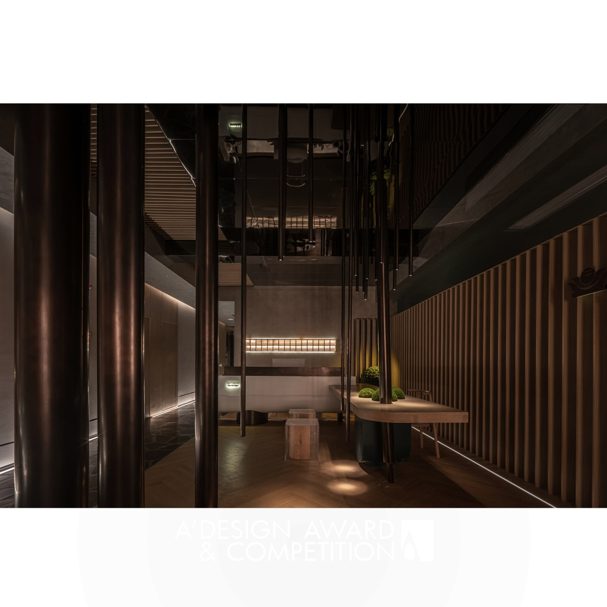 HYZ Foot Spa Club by Jian Wang Bronze Interior Space and Exhibition Design Award Winner 2022 