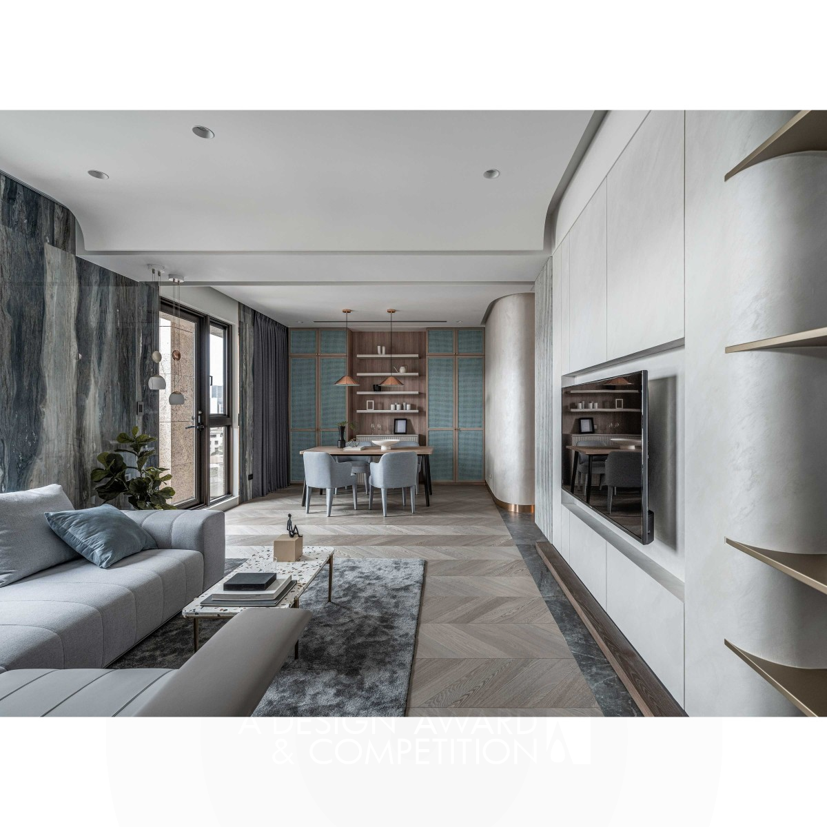 The Meaning of Happiness Residential House by Yi Chun Chung Bronze Interior Space and Exhibition Design Award Winner 2022 