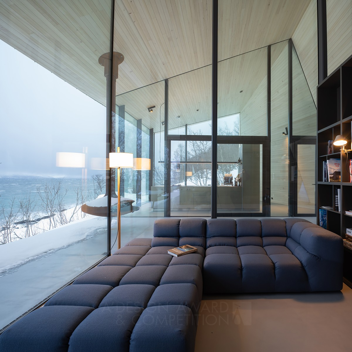 Aurora Lodge Chalet by Snorre Stinessen Silver Interior Space and Exhibition Design Award Winner 2022 