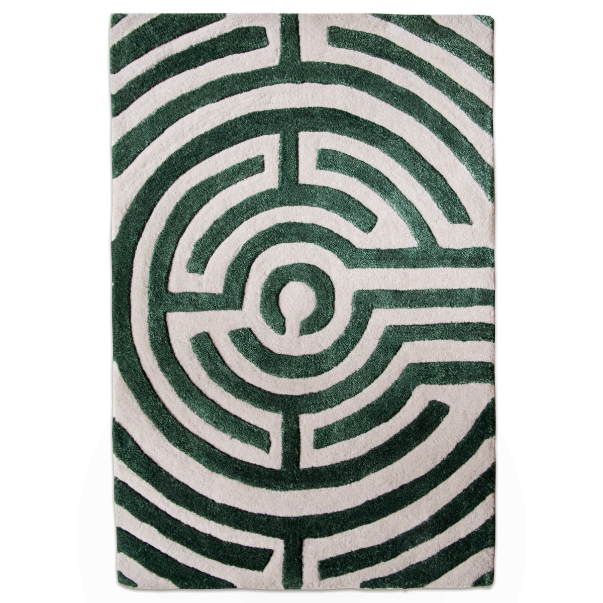 The Labyrinth Collection Maze Area Rugs by Kevin Francis Ogara Iron Furniture Design Award Winner 2022 