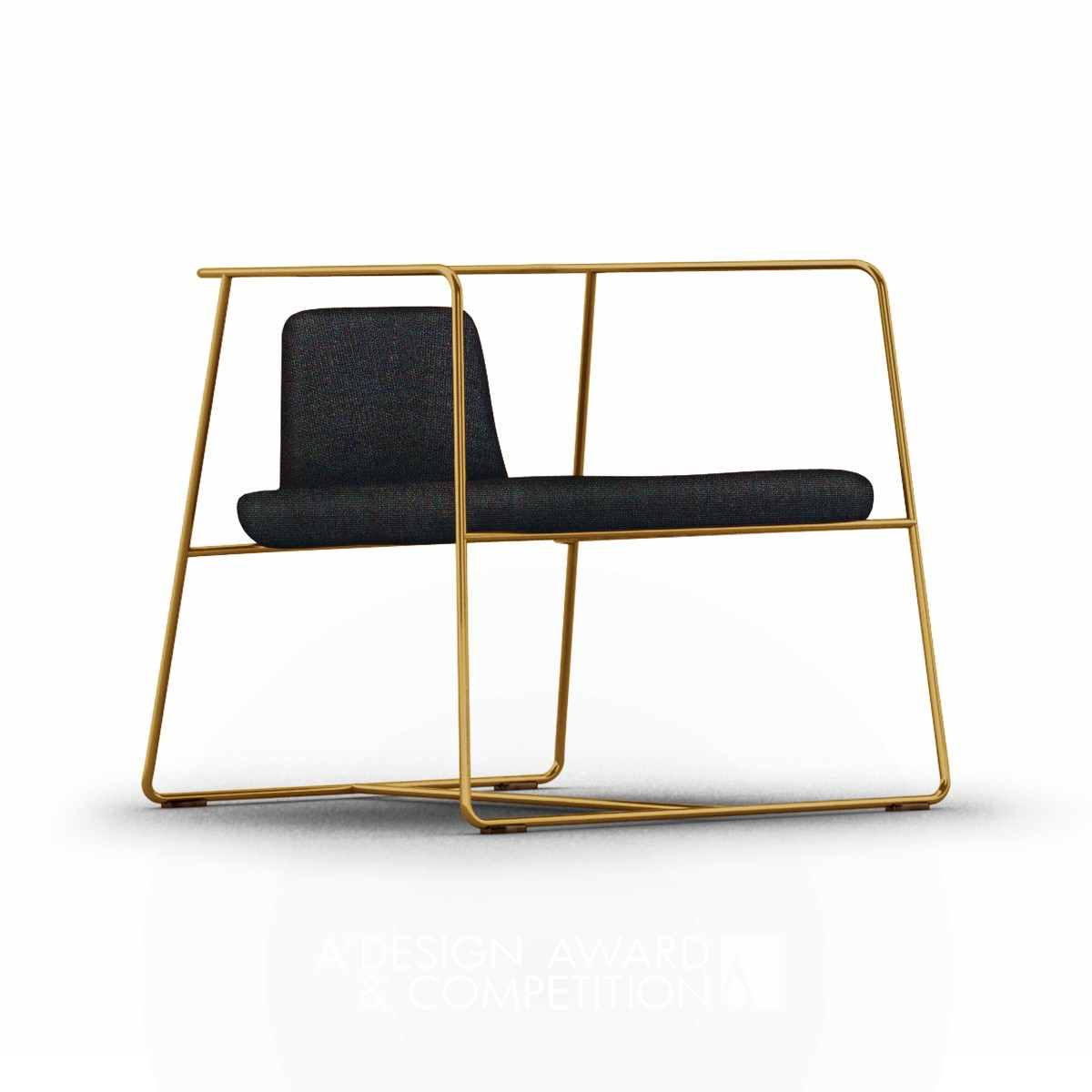 Kuan Armchair by Fnji Ltd - Frank Chou Iron Furniture Design Award Winner 2022 